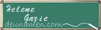 Helene Gazic Visitenkarte